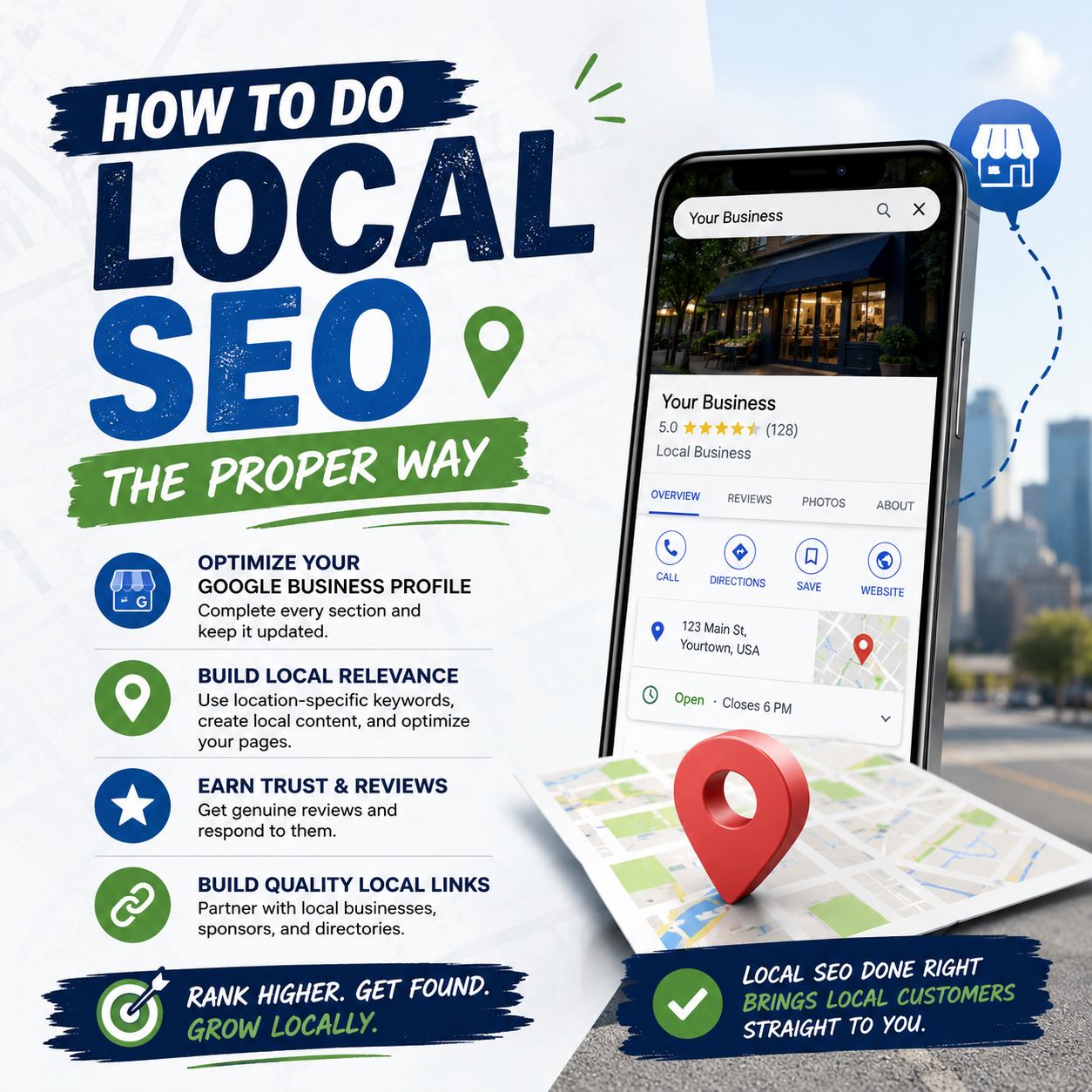 how to do local seo the proper way