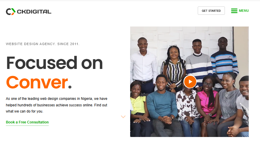 Image showing CKDigital agency, One of the best SEO agency in Nigeria