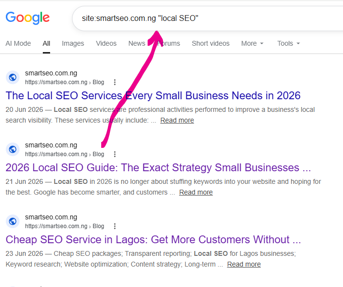 Image illustrating How to search directly on the chrome bar